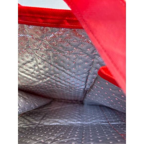 DoorDash insulated red delivery bag 13"x15" - Picture 2 of 5